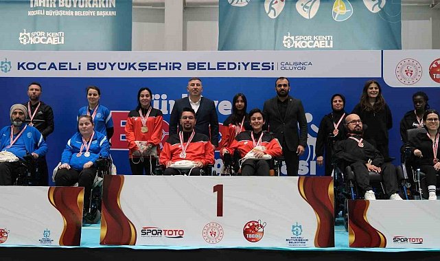Türkiye Boccia Şampiyonası'nda Kocaeli rüzgarı esti