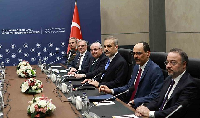 Türkiye ile Irak arasında Yüksek Düzeyli Güvenlik Mekanizması toplantısı gerçekleştirildi