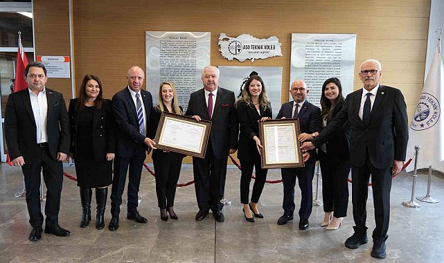 Türkiye'de ISO 21001 belgesi alan ilk eğitim kurumu: ASO Teknik Koleji