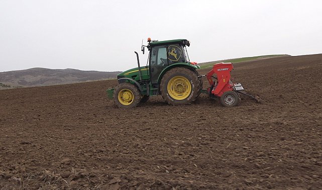 Türkiye'nin bakliyat deposu Yozgat'ta nohut ekimi başladı