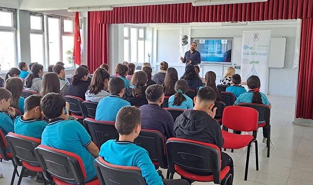 Ulalar Ortaokulu'nda "Su Verimliliği ve Suyun Önemi" semineri gerçekleştirildi