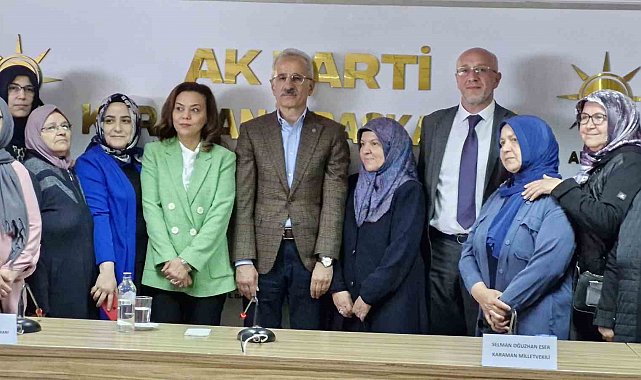 Ulaştırma ve Altyapı Bakanı Uraloğlu, Karaman'da