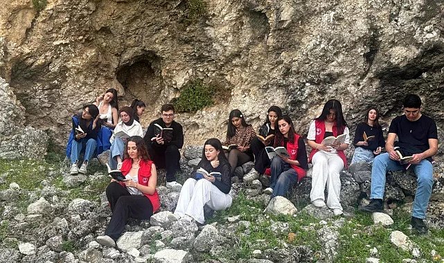 Uluslararası gönüllü gençler, Tlos Antik Kenti'nde tarih ve kitapla buluştu