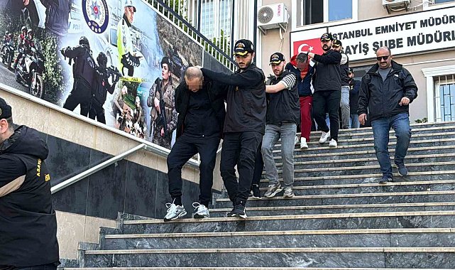 Uluslararası suç örgütü 'Hells Angels' bağlantılı 10 şüpheli adliyeye sevk edildi