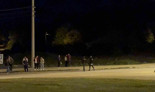 Unutulan çanta fünye ile patlatıldı