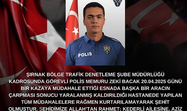 Vali Aksoy'dan şehit için taziye mesajı