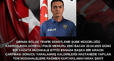 Vali Aksoy'dan şehit için taziye mesajı