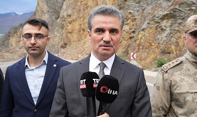 Vali Aydın Baruş: "Torul-Kürtün yolu uzun bir süre kullanılamayabilir"