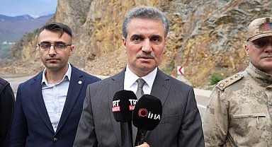 Vali Aydın Baruş: "Torul-Kürtün yolu uzun bir süre kullanılamayabilir"