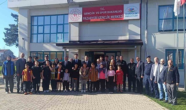 Vali Aygöl, Pazaryeri Halk Kütüphanesi'nin açılış törenine katıldı