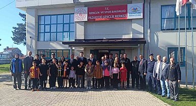 Vali Aygöl, Pazaryeri Halk Kütüphanesi'nin açılış törenine katıldı