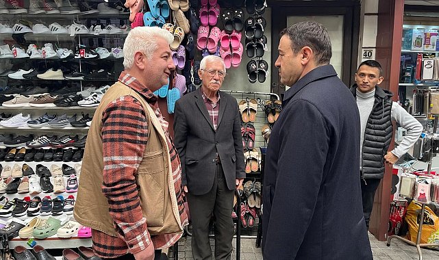 Vali Musa Işın'dan esnaf ziyareti