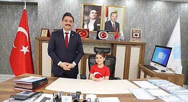 Vali Yardımcısı Mahmutoğlu, Jinda'yı makamında ağırladı