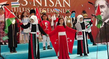 Van'da 23 Nisan coşkuyla kutlandı