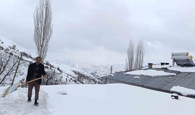 Van'da kar yağışı etkili oldu