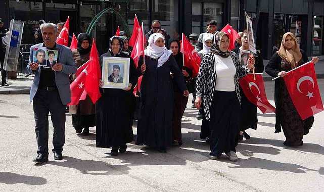 Vanlı annelerin evlat nöbeti 99'uncu haftasında