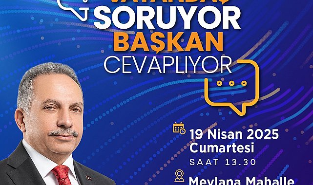 Vatandaş soruyor, Başkan Yalçın cevaplıyor