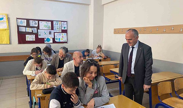 Veliler sınav heyecanı yaşadı, ter döktü