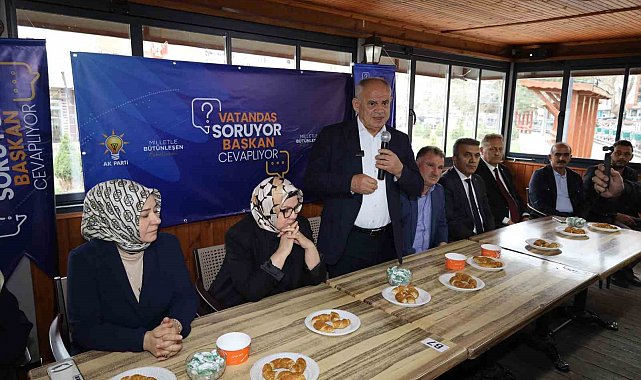 Yahyalı'da Halkla Buluşma Toplantısı'na yoğun ilgi