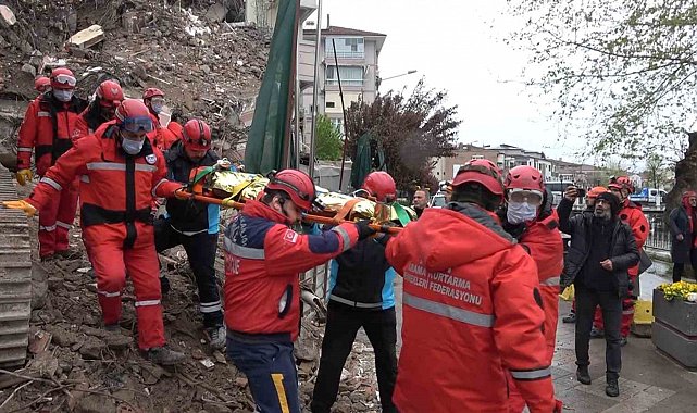 Yalova'da 21. Ulusal AKDF Tatbikatı gerçekleştiriliyor