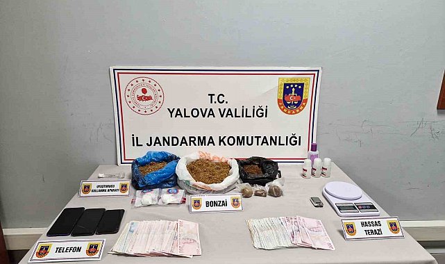 Yalova'da uyuşturucu operasyonunda 2 tutuklama