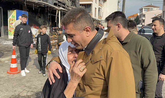 Yangınzede: "Depremden sonra ikinci darbeyi gördük"