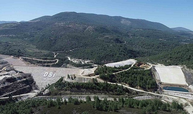 Yatağan Girme barajı tamamlandı