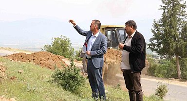 Yenipazar'da Büyükşehir'in çalışmaları devam ediyor