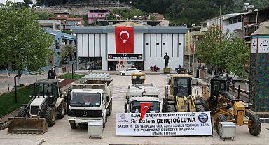 Yenipazar'da hizmet seferberliği Aydın Büyükşehir Belediyesi eliyle büyüyor