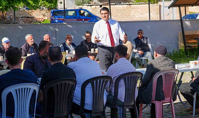 Yılmaz, bir günde 4 mahalle ziyaret etti