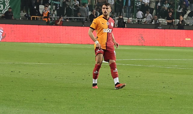 Yunus Akgün, Galatasaray ile 100. maçına çıktı
