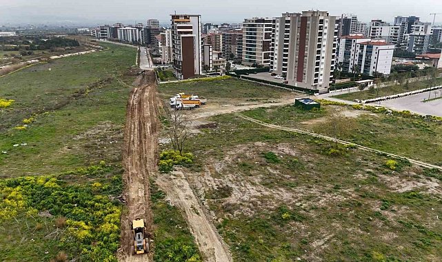 Yunusemre'de yeni yol çalışmaları devam ediyor