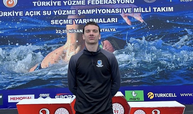 Yunusemreli yüzücü Umut Özköylü Türkiye Şampiyonu oldu
