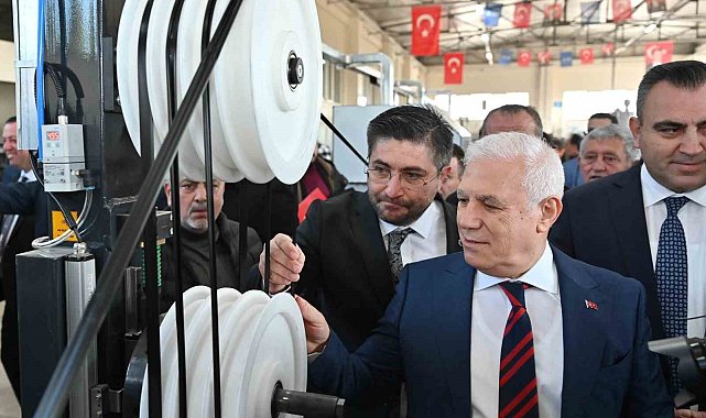 Yüzde 100 geri dönüşümden elde edilen sulama boruları, 28 Nisan'da dağıtılacak