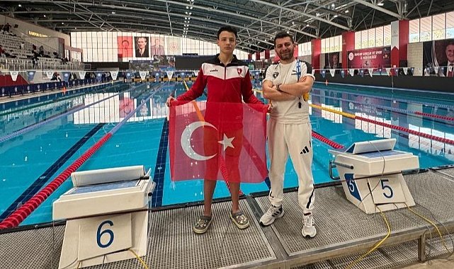 Yüzmede altın madalya Denizli'nin oldu