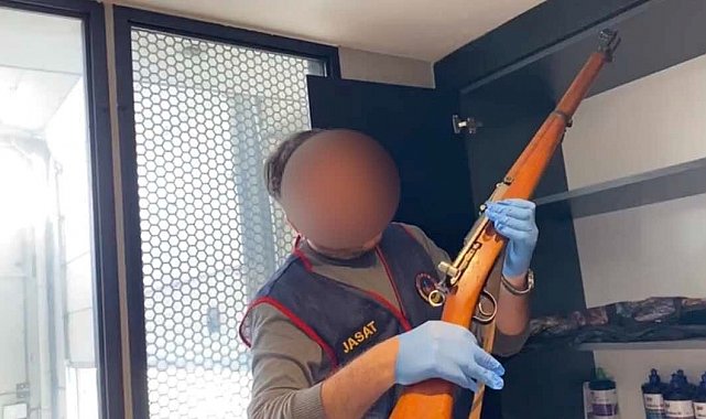 Zehir tacirinin adresinden mavzer çıktı
