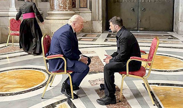 Zelenskiy: "Trump ile şartsız ateşkes ve kalıcı bir barışı ele aldık"