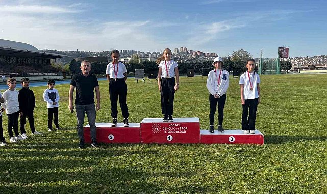 Zeynep Serra, okçulukta Kocaeli şampiyonu oldu