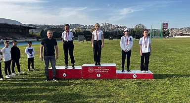 Zeynep Serra, okçulukta Kocaeli şampiyonu oldu