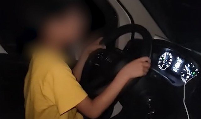 10 yaşındaki çocuğuna araç kullandırdı, 21 bin TL cezayı yedi