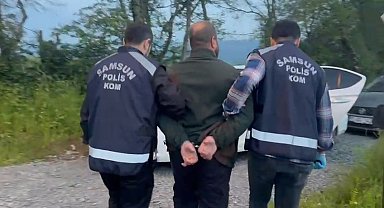 10 yıl hapis cezası ile aranan şahıs bağ evinde yakalandı