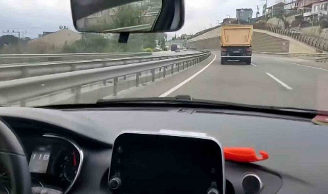 139 kilometre hızla giden otomobilin bile yetişemediği kamyona 12 bin lira ceza
