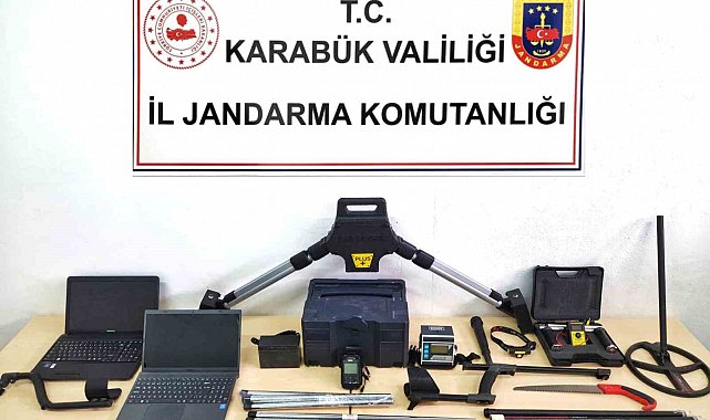 2 milyon liralık cihazlarla define ararken yakalandılar