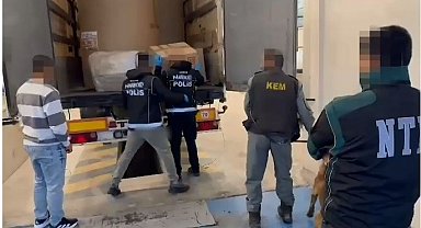 'Carlos' geçit vermedi: Dorsede 115 kilo skunk ele geçirildi