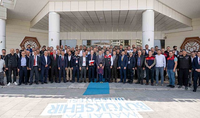 81 ilin itfaiyecileri Malatya'da toplandı