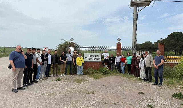 Adanalı çiftçiler inceleme gezisine katıldı