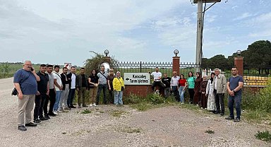 Adanalı çiftçiler inceleme gezisine katıldı