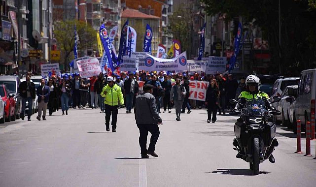 Afyonkarahisar'da 1 Mayıs kutlamaları