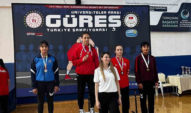 Afyonkarahisarlı güreş sporcusundan büyük başarı