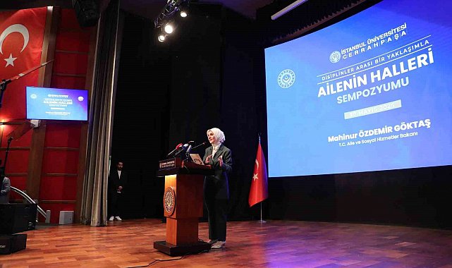 Aile ve Sosyal Hizmetler Bakanı Mahinur Özdemir Göktaş, nüfus artış hızına dikkat çekti